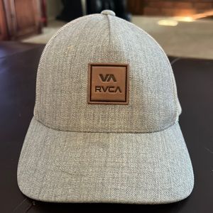 RVCA gray snapback